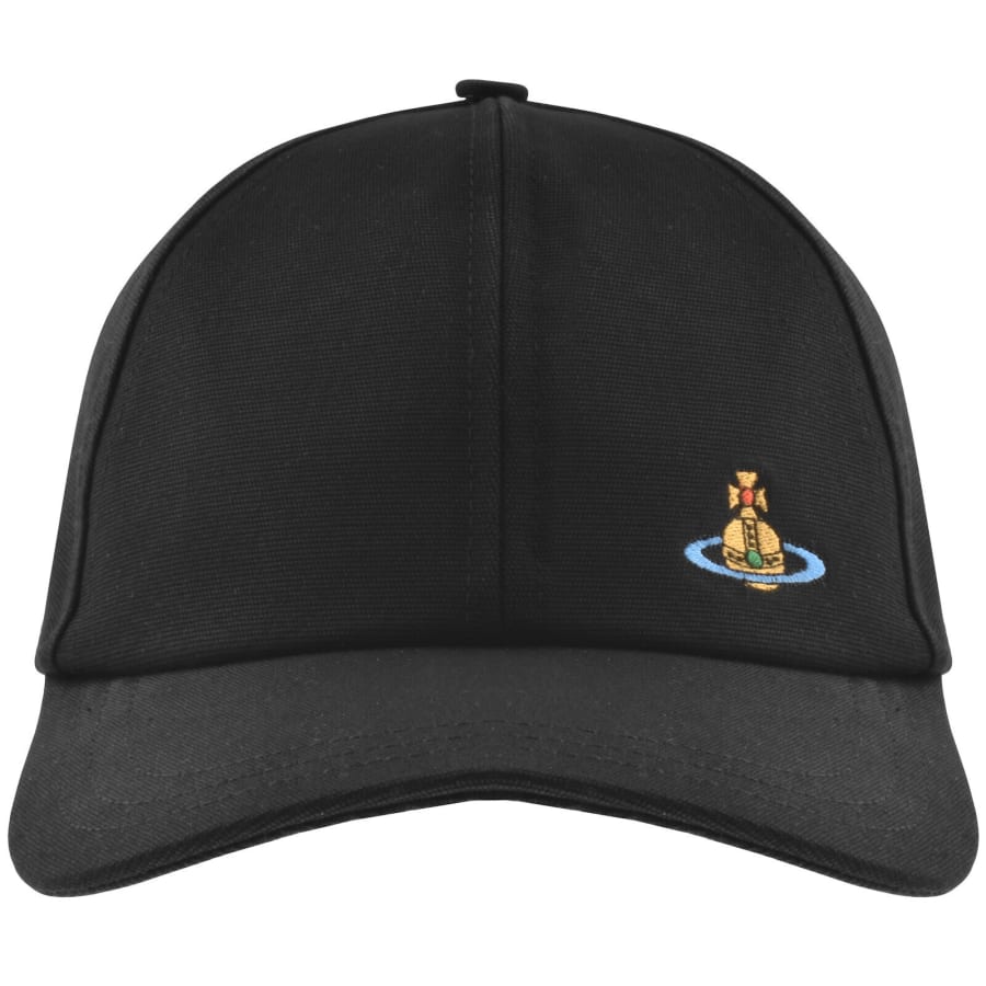 ★Vivienne Westwood★ Logo Ball Cap Black 81020019W00DDN401 Vivienne Westwood Baseball Cap Black | Mainline Menswear